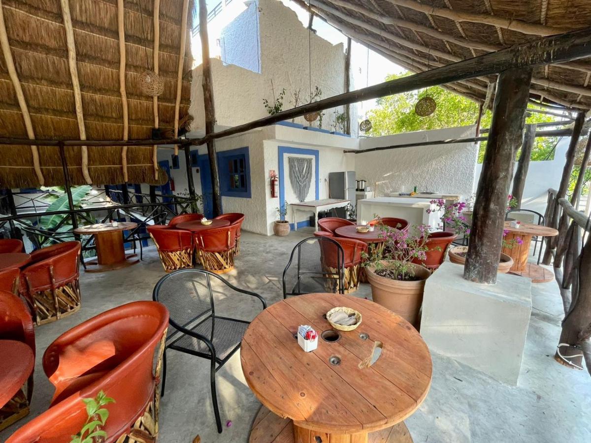 Mio Tulum Hotel Boutique Exteriör bild Restaurant in Tulum